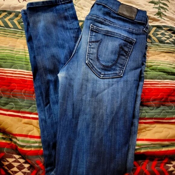 True Religion "Victoria" skinny cigarette jeans (27) - Picture 1 of 9